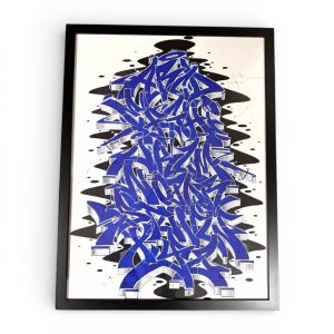 Blue Alphabet