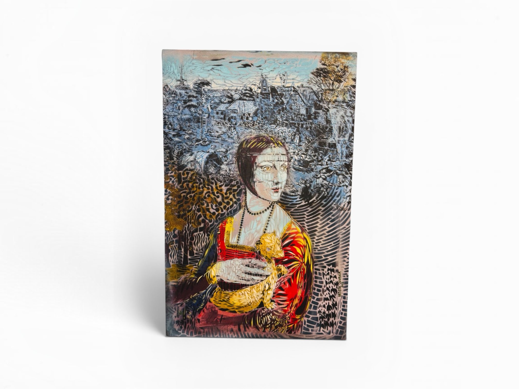 La Dame à l'Hermine, Artiste Ouvrier