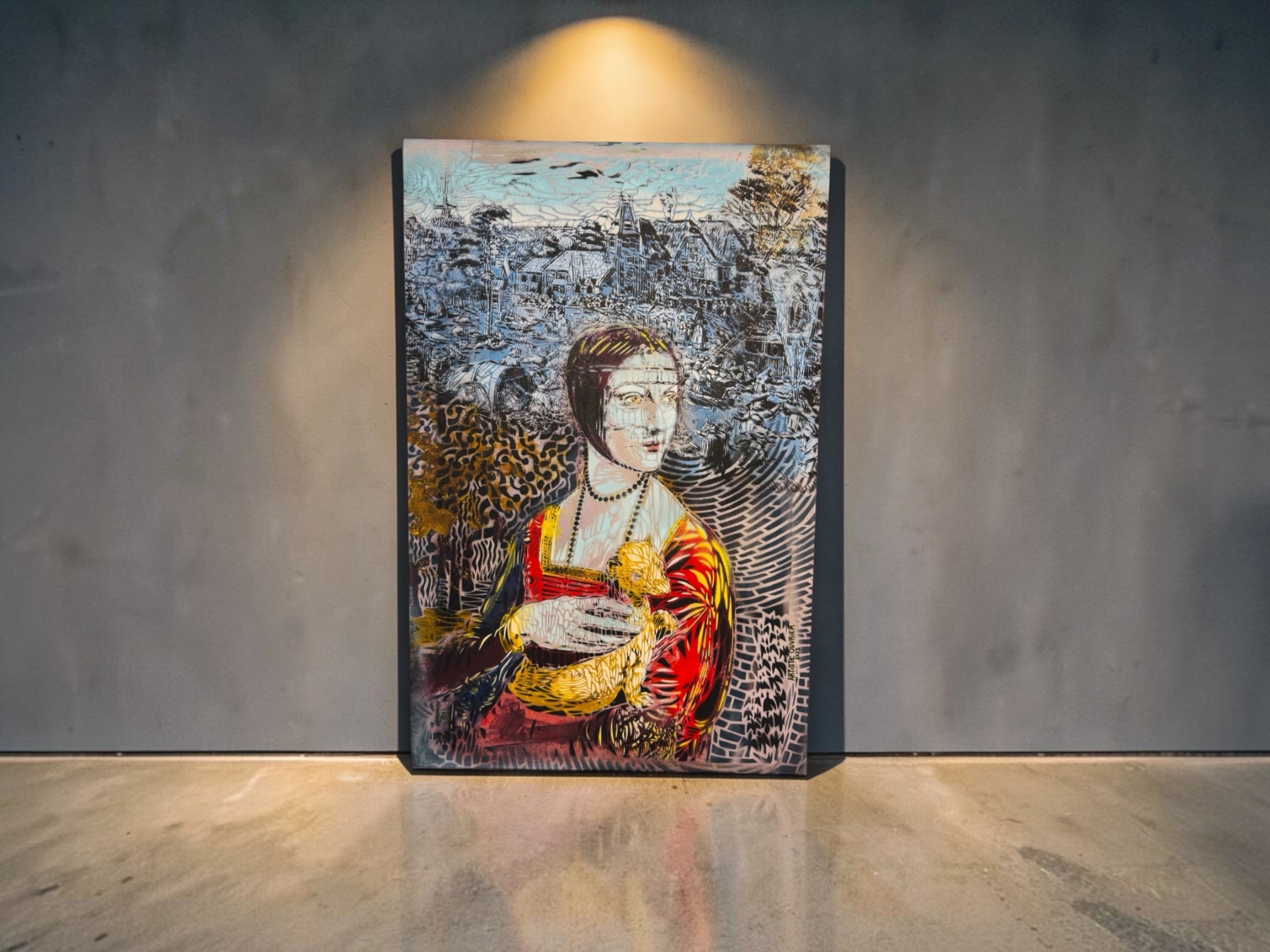 La Dame à l'Hermine, Artiste Ouvrier – Image 3