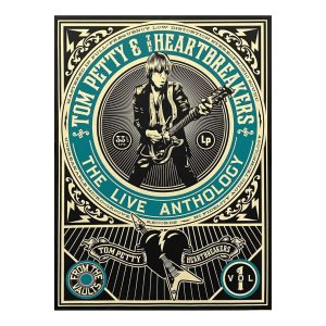 SHEPARD FAIREY (OBEY) — TOM PETTY & THE HEARTBREAKERS